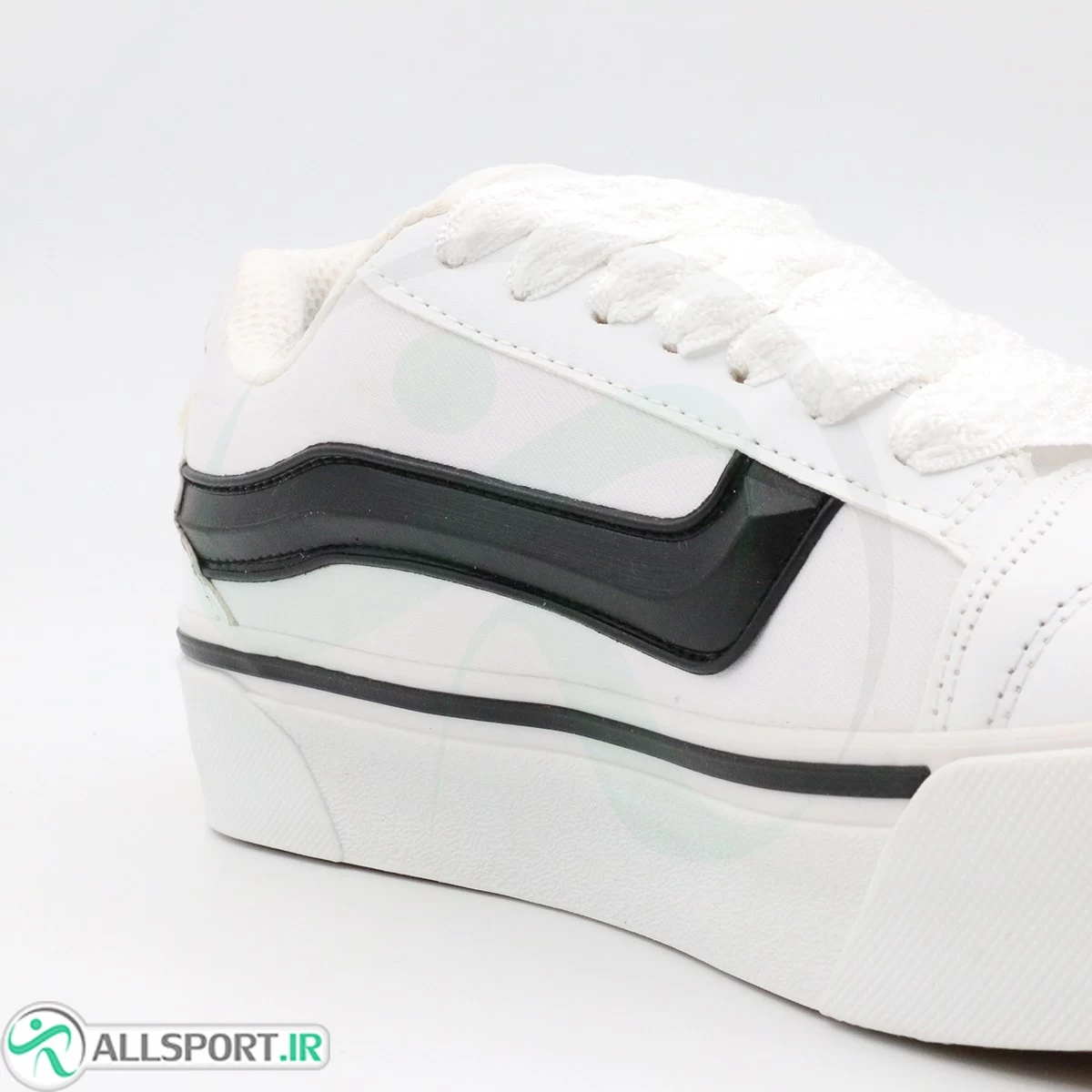 کتانی ونس اولد اسکول سفید مشکی Vans