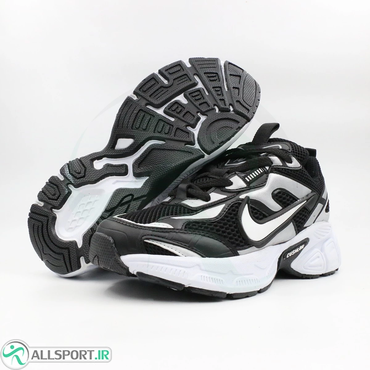 کتانی نایک مشکی نقره ای Nike V5
