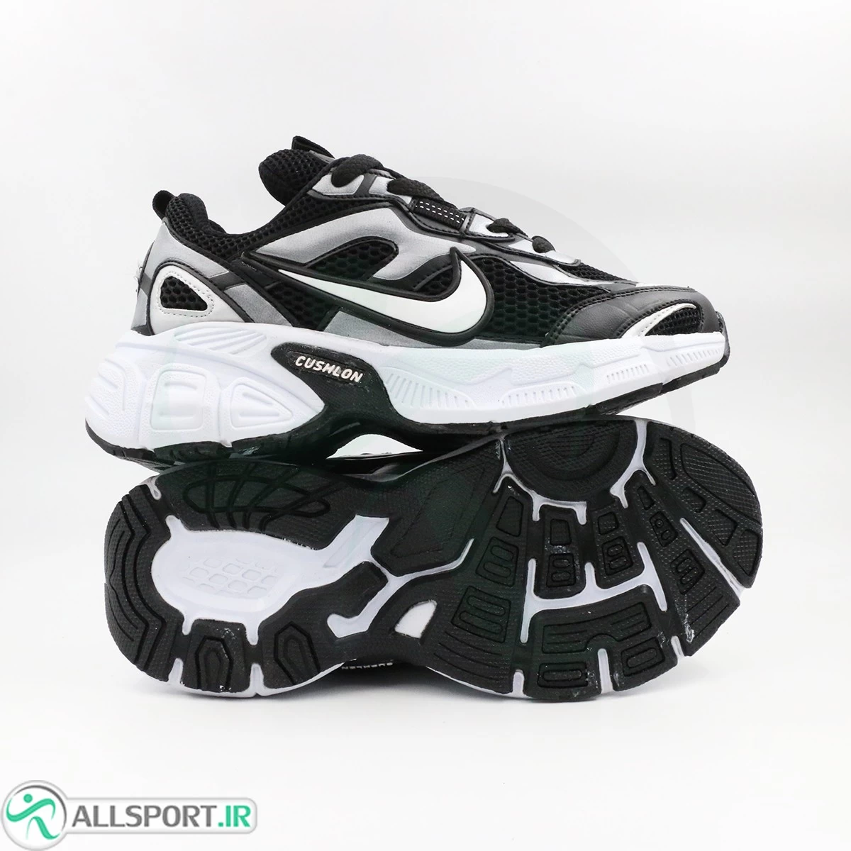 کتانی نایک مشکی نقره ای Nike V5