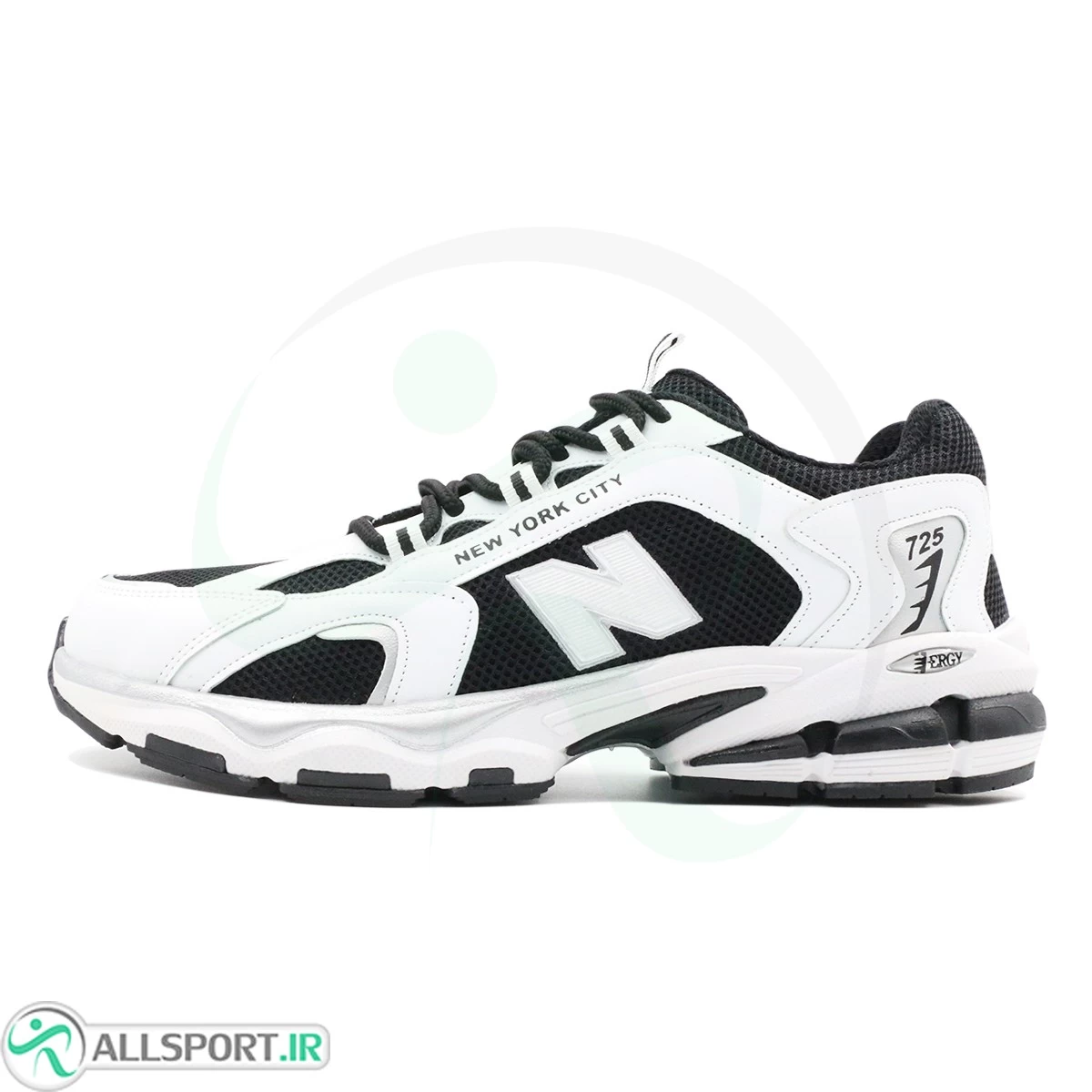 نیوبالانس مشکی سفید New Balance 725
