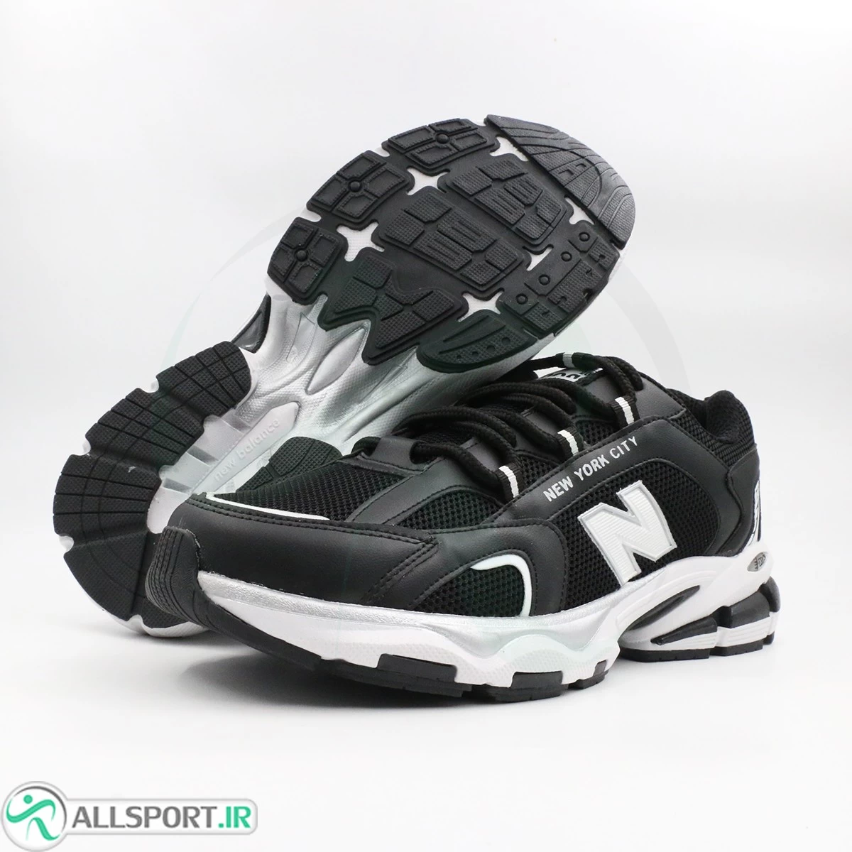 نیوبالانس مشکی سفید طوسی New Balance 725