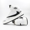 کتانی نایک ایر جردن سفید مشکی Nike Air Jordan White
