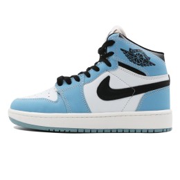 کتانی نایک ساقدار جردن ابی سفید Nike Air Jordan White blue
