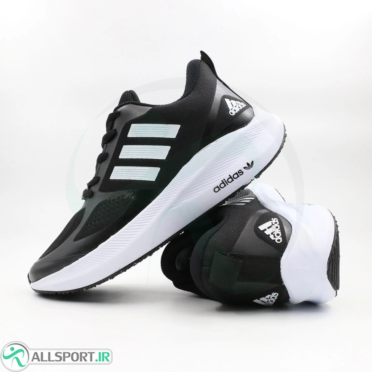 کتانی آدیداس مشکی سفید Adidas