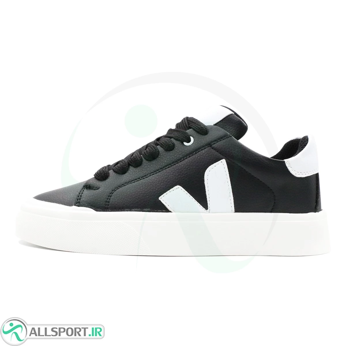 کتانی وجا کمپو Veja Campo Black White