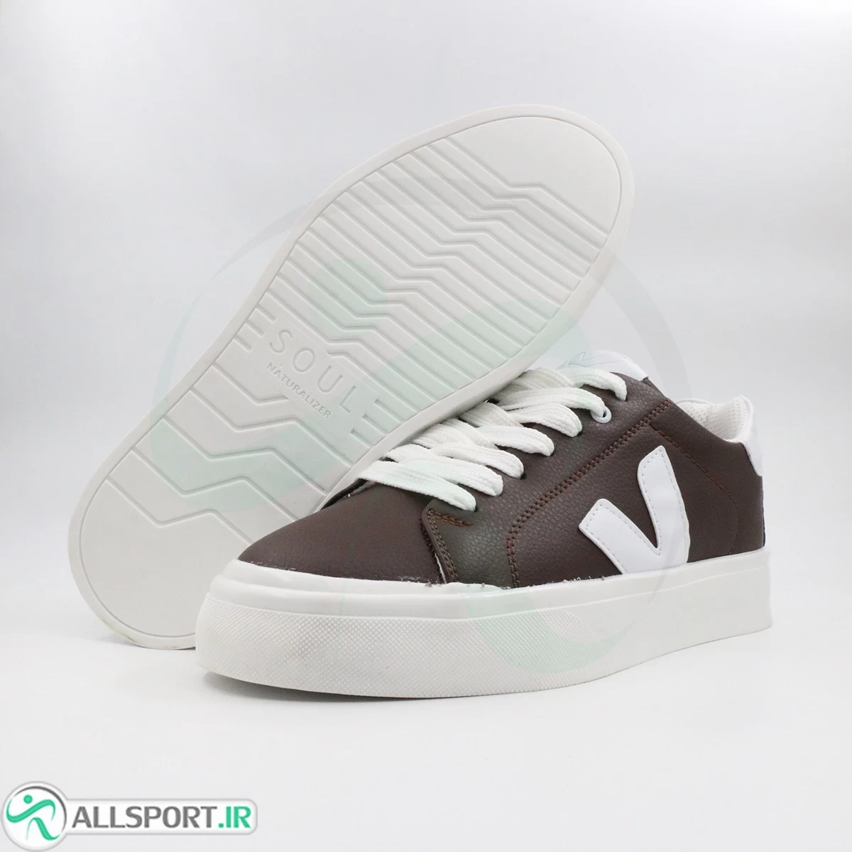 کتانی وجا کمپو Veja Campo Brown White