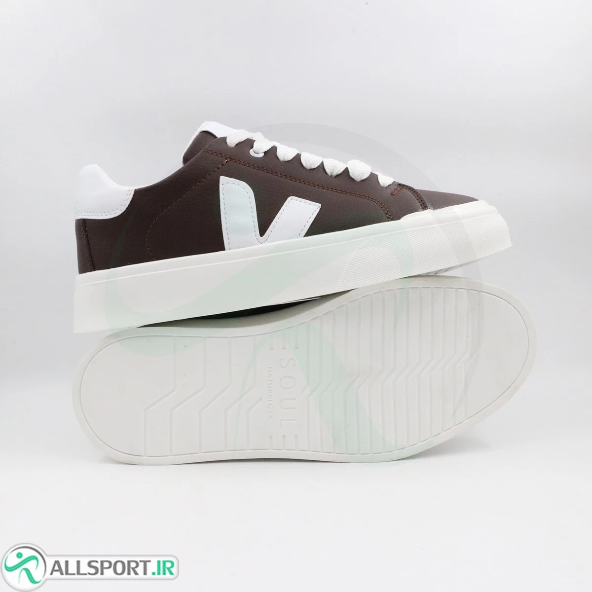 کتانی وجا کمپو Veja Campo Brown White