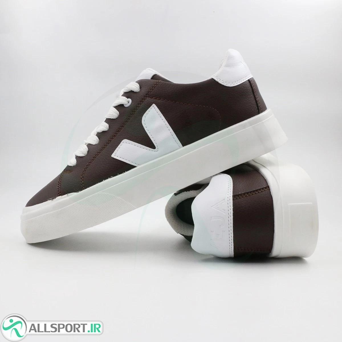 کتانی وجا کمپو Veja Campo Brown White