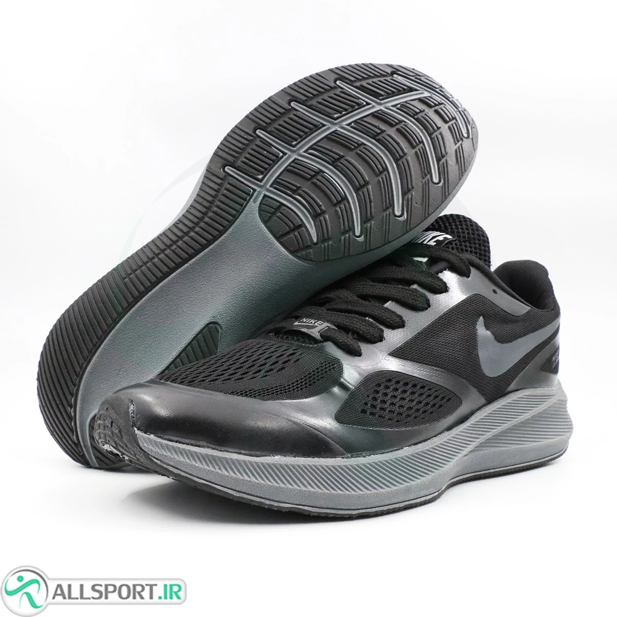 کتانی نایک ایرزوم مشکی طوسی Nike Air Zoom Guide10 Black