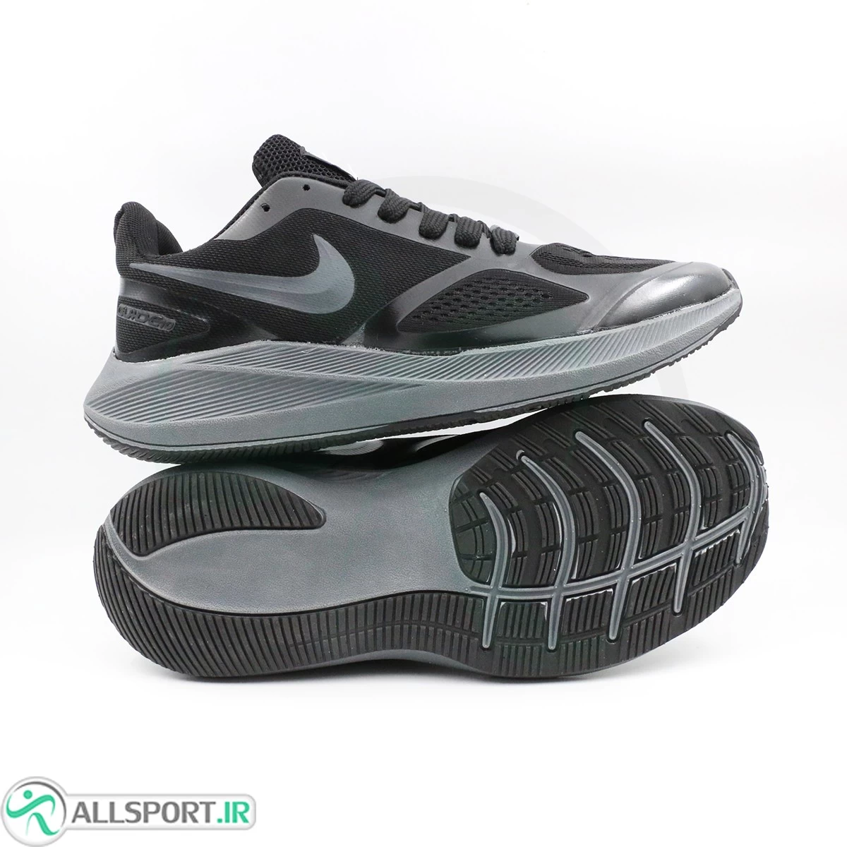 کتانی نایک ایرزوم مشکی طوسی Nike Air Zoom Guide10 Black