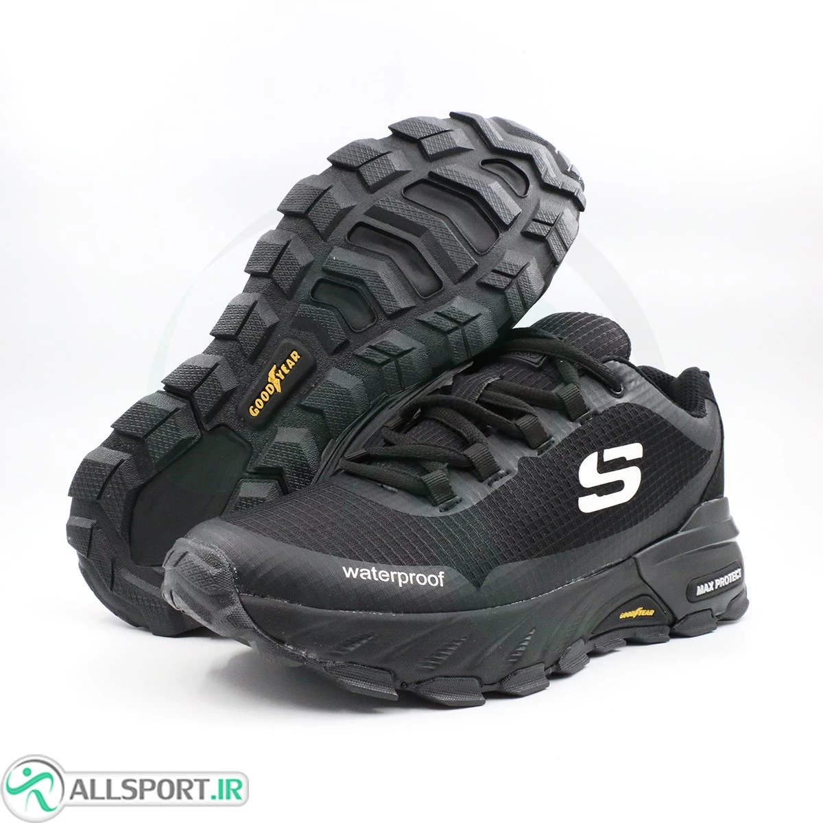 کتانی اسکیچرز مشکی SKECHERS MAX PROTECT