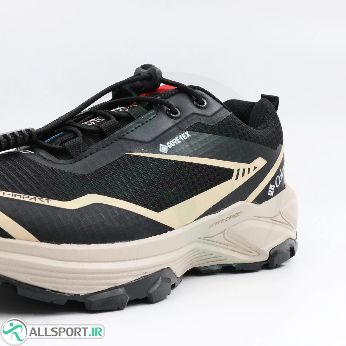 کتانی گورتکس کلمبیا مشکی کرم Columbia Gortex