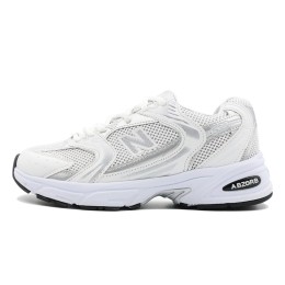 کتانی نیوبالانس 530 سفید طوسی New Balance White