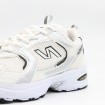 کتانی نیوبالانس سفید طوسی مشکی New Balance 530