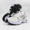 کتانی نیوبالانس سفید طوسی مشکی New Balance 530
