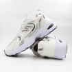 کتانی نیوبالانس سفید طوسی مشکی New Balance 530