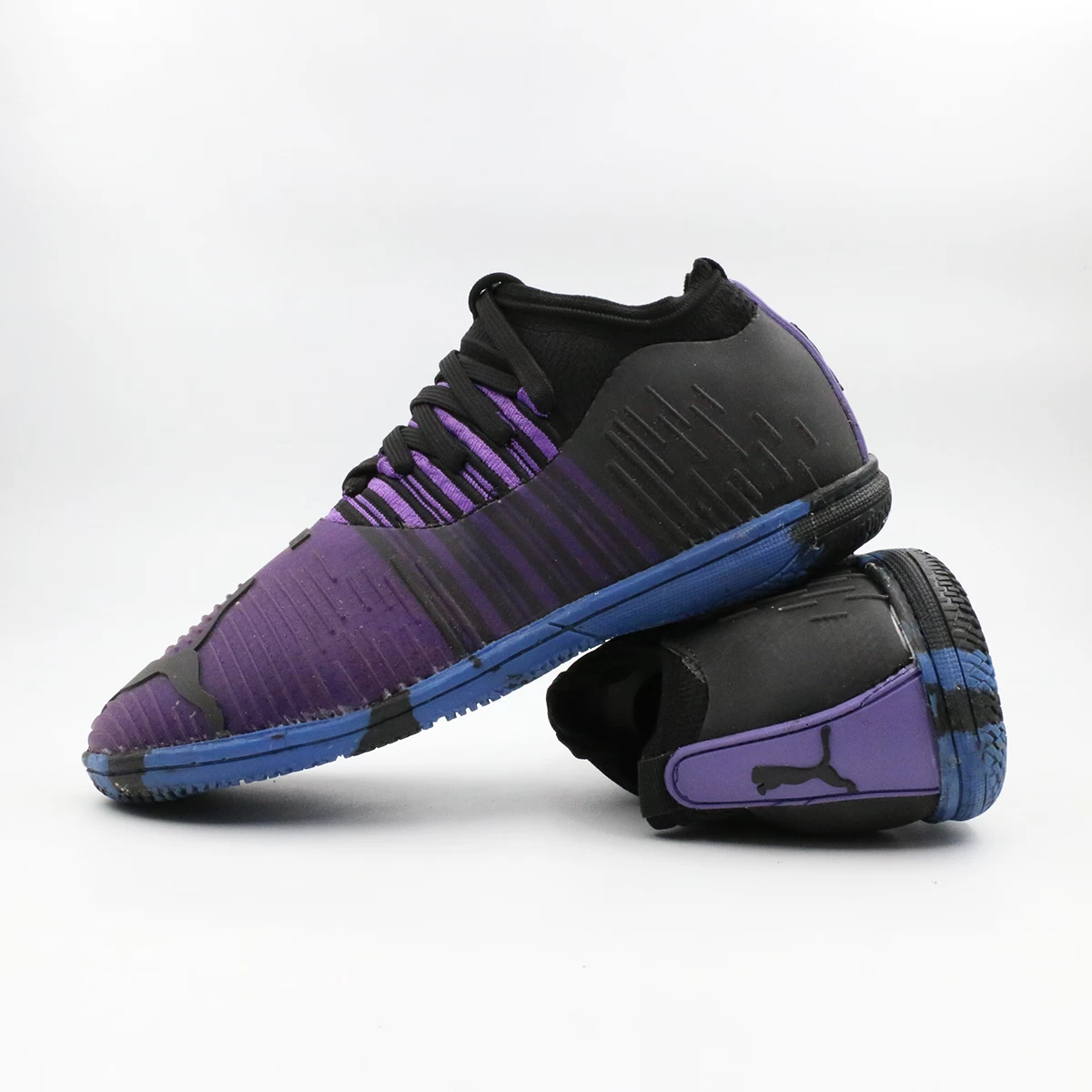 کفش فوتسال پوما فیوچر بنفش ابی Puma Future purple