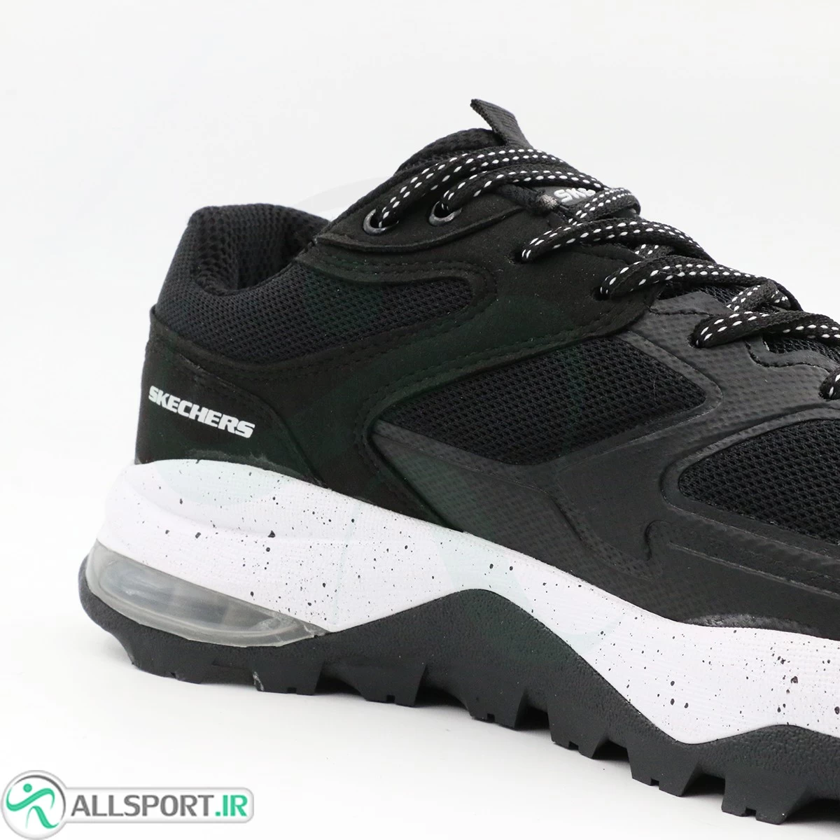 کتانی اسکیچرز مشکی سفید Skechers Cool