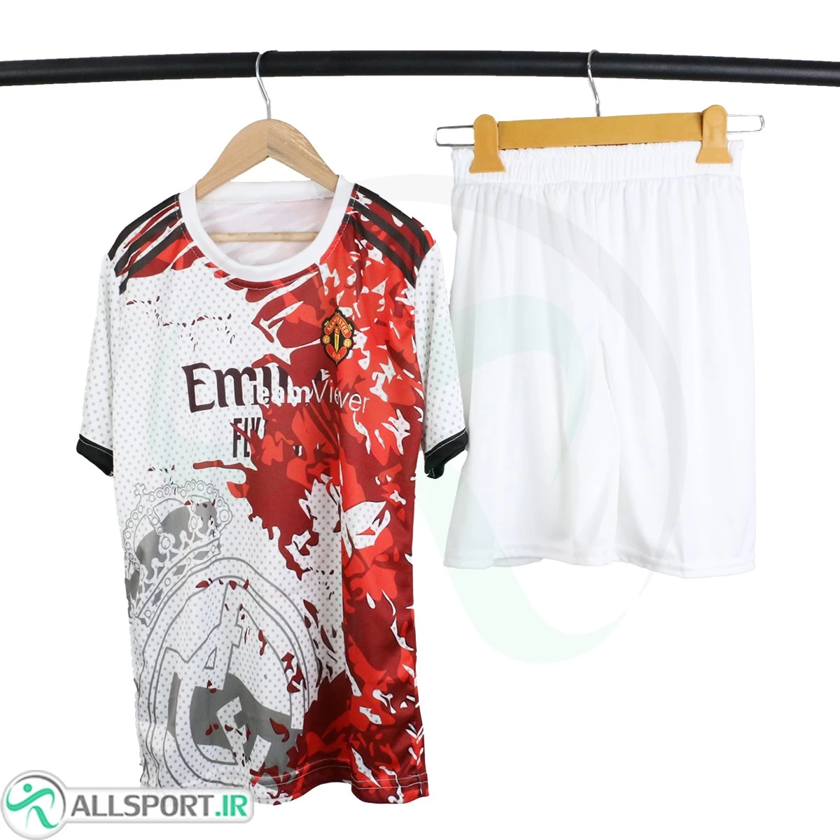 لباس شورت بچگانه منتخب رونالدو منچستر و رئال مادرید