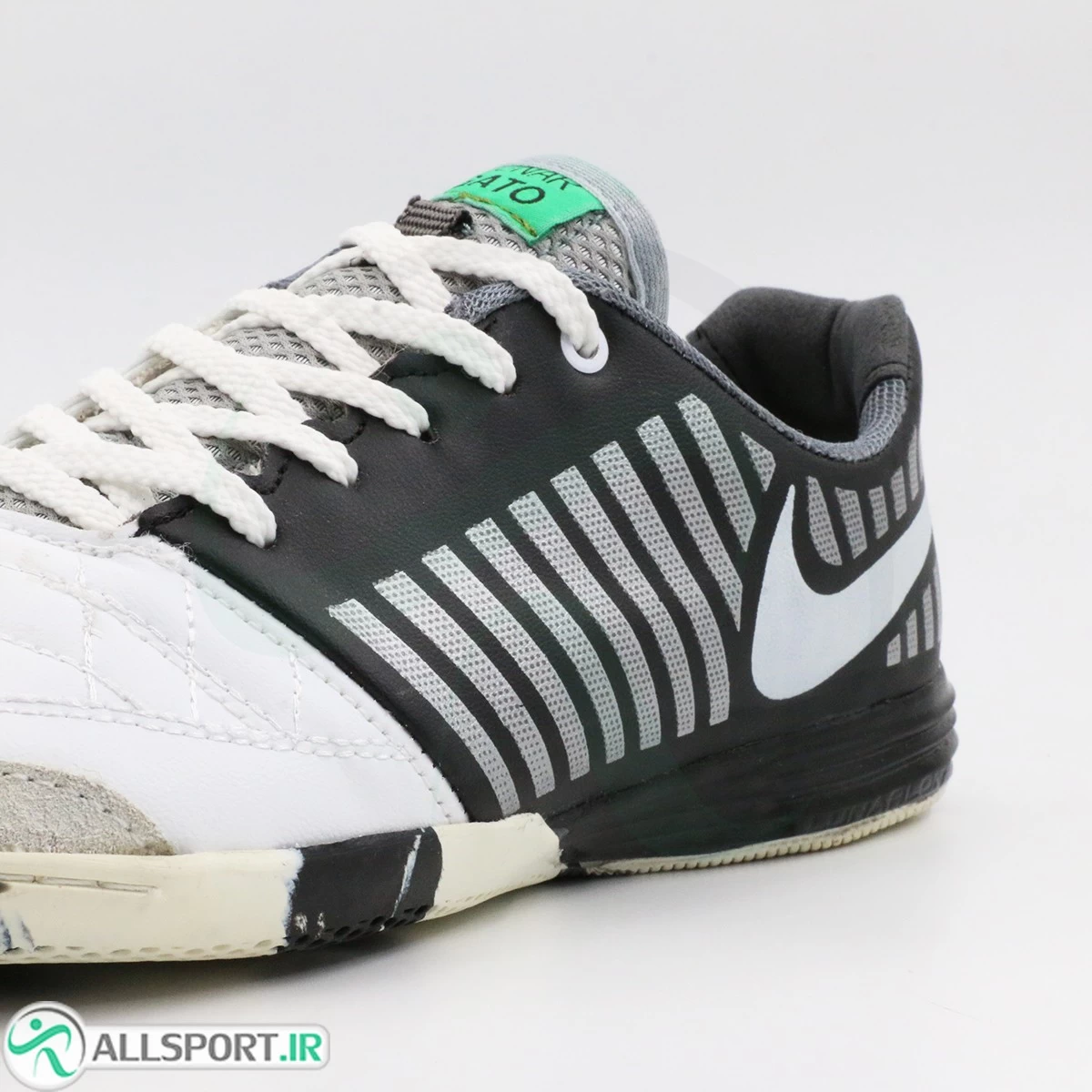کفش فوتسال نایک لونارگتو Nike Lunar Gato White Black