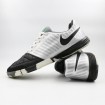 کفش فوتسال نایک لونار گتو سفید نقره ای Nike Lunar Gato White Silver