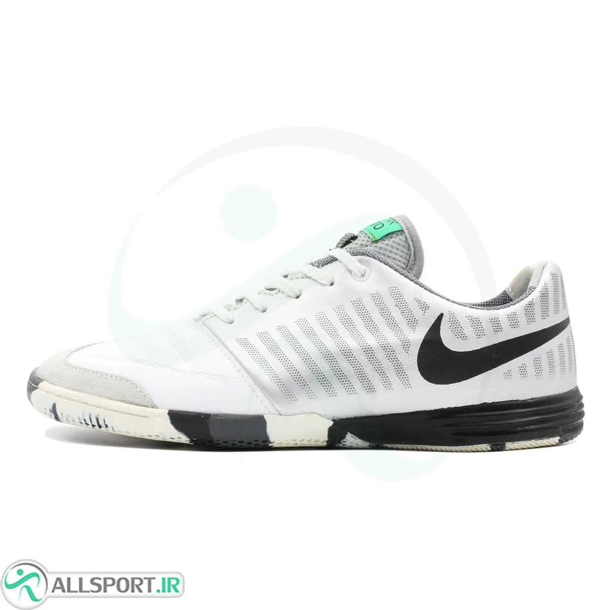 کفش فوتسال نایک لونار گتو سفید نقره ای Nike Lunar Gato Silver
