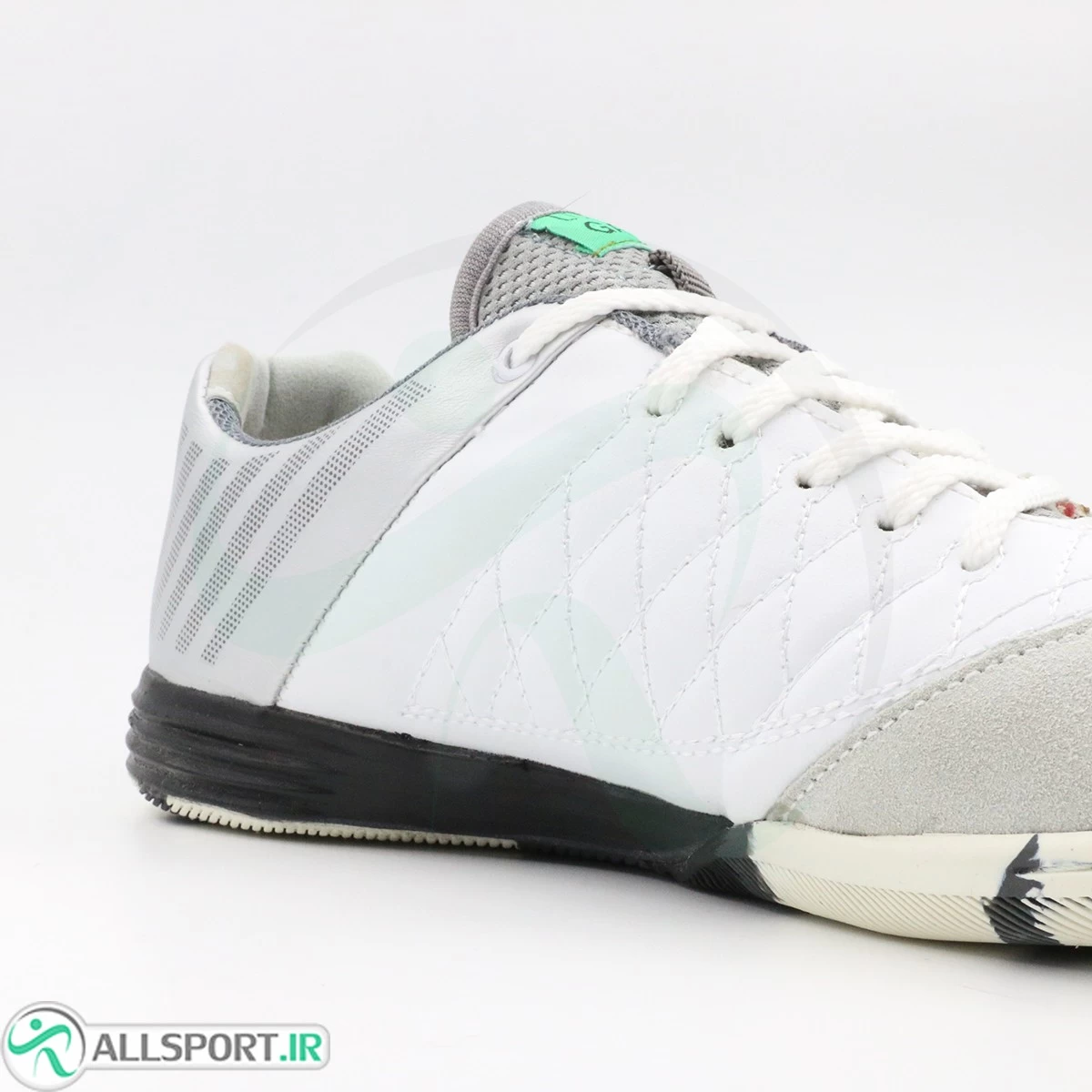 کفش فوتسال نایک لونار گتو سفید نقره ای Nike Lunar Gato Silver