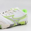 کفش چمن مصنوعی میزانو مورلیا سفید سبز Mizuno Morelia Indoor White