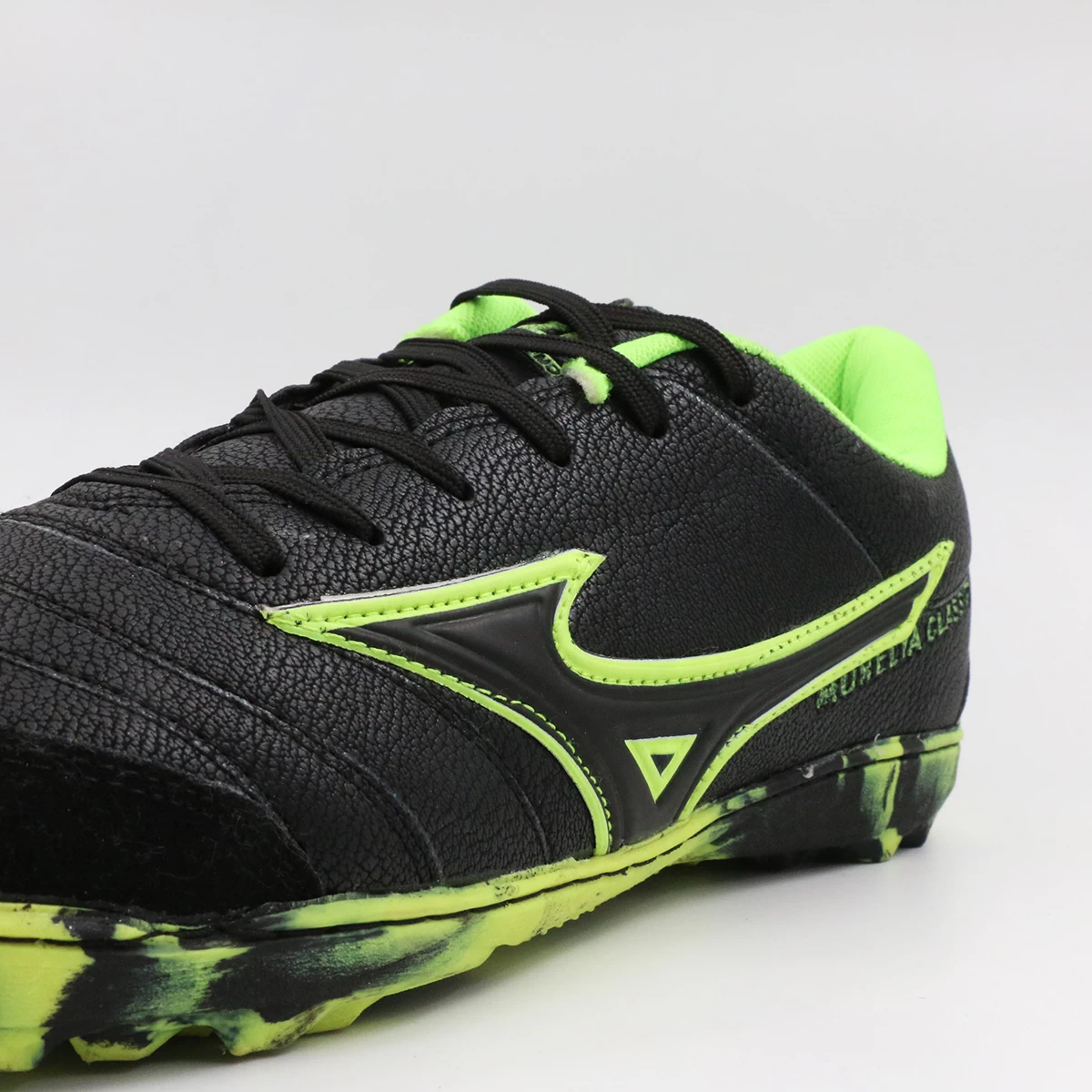 کفش چمن مصنوعی میزانو مورلیا مشکی سبز Mizuno Morelia Indoor