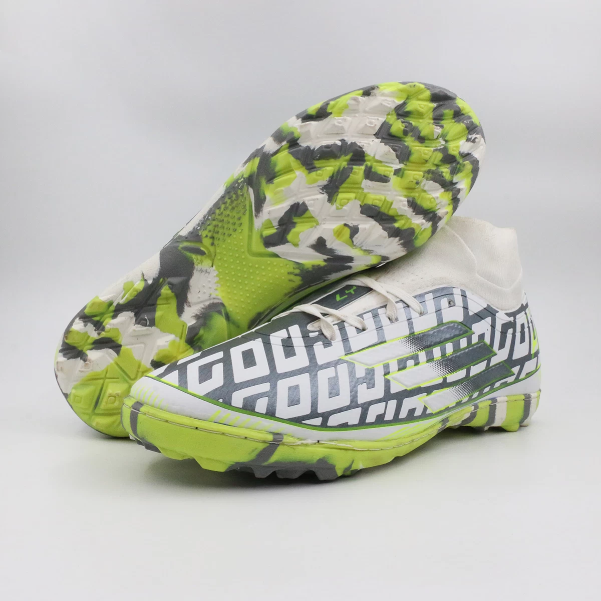 کفش چمن مصنوعی آدیداس سفید Adidas F50 Black