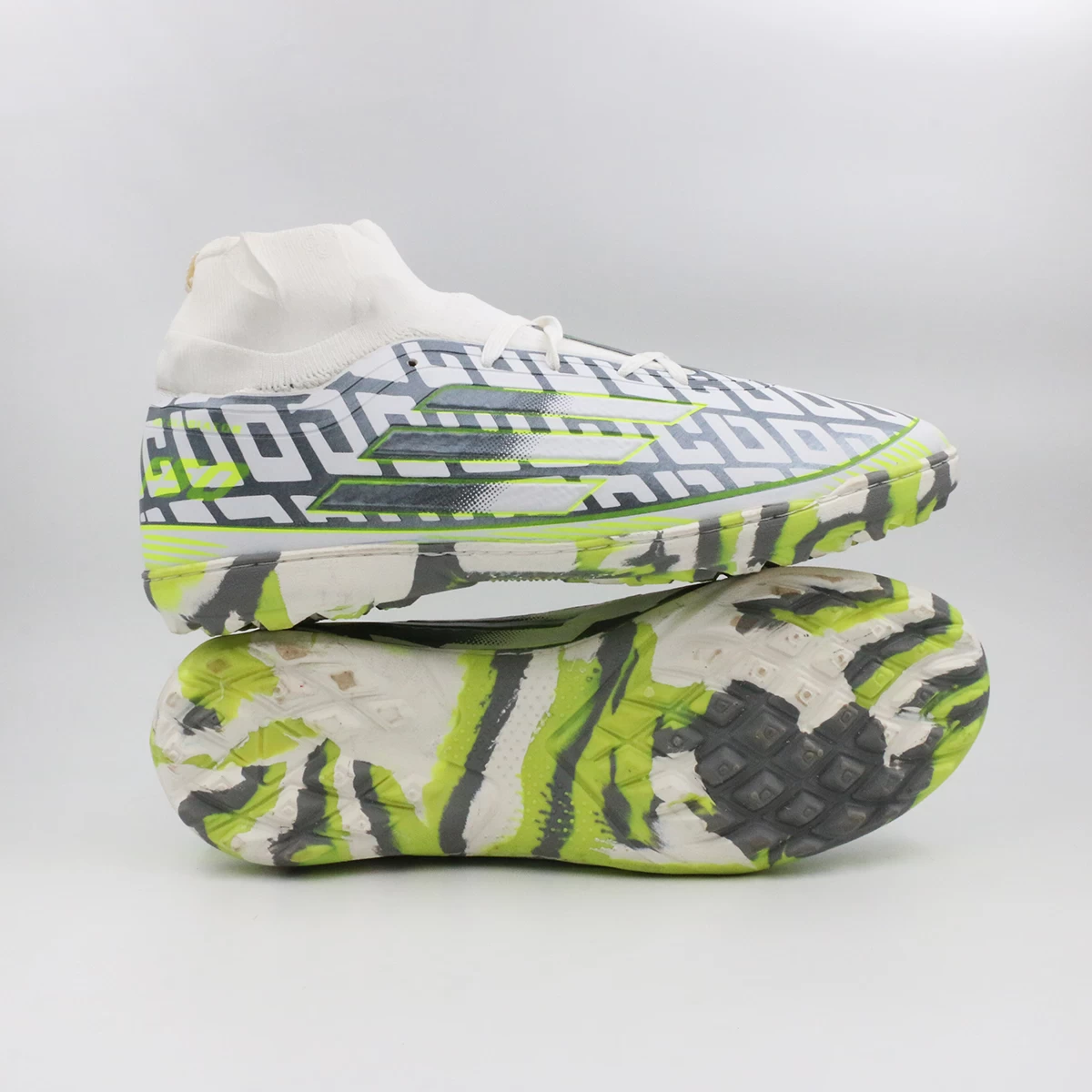 کفش چمن مصنوعی آدیداس سفید Adidas F50 Black