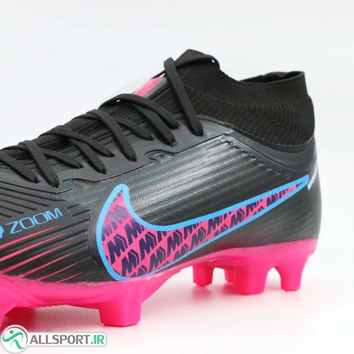 کفش فوتبال نایک ایر زوم مرکوریال  Nike Air Zoom Mercurial Black Pink