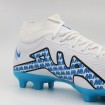 کفش فوتبال نایک ایر زوم مرکوریال  Nike Air Zoom Mercurial White Blue