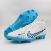 کفش فوتبال نایک ایر زوم مرکوریال  Nike Air Zoom Mercurial White Blue