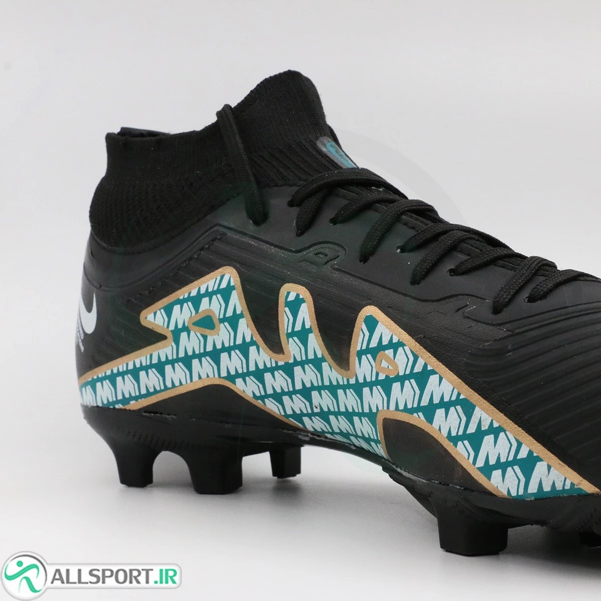 کفش فوتبال نایک ایر زوم مرکوریال  Nike Air Zoom Mercurial Black Blue