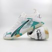 کفش فوتسال پوما اولترا سفید سبز Puma Ultra
