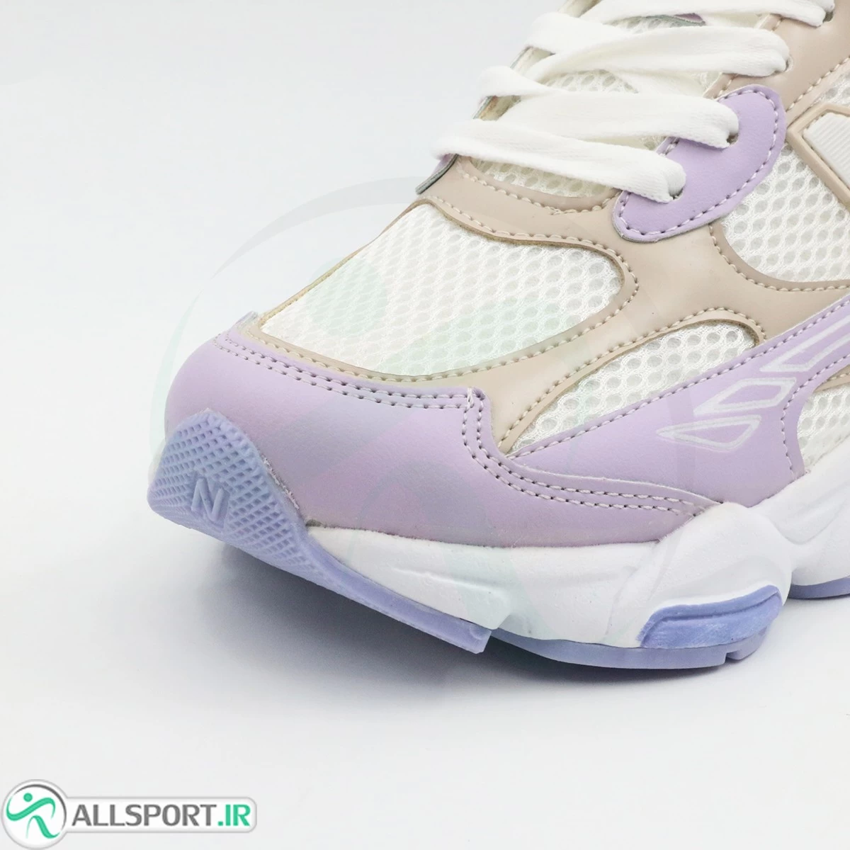 کتانی رانینگ نیوبالانس یاسی سفید New Balance R