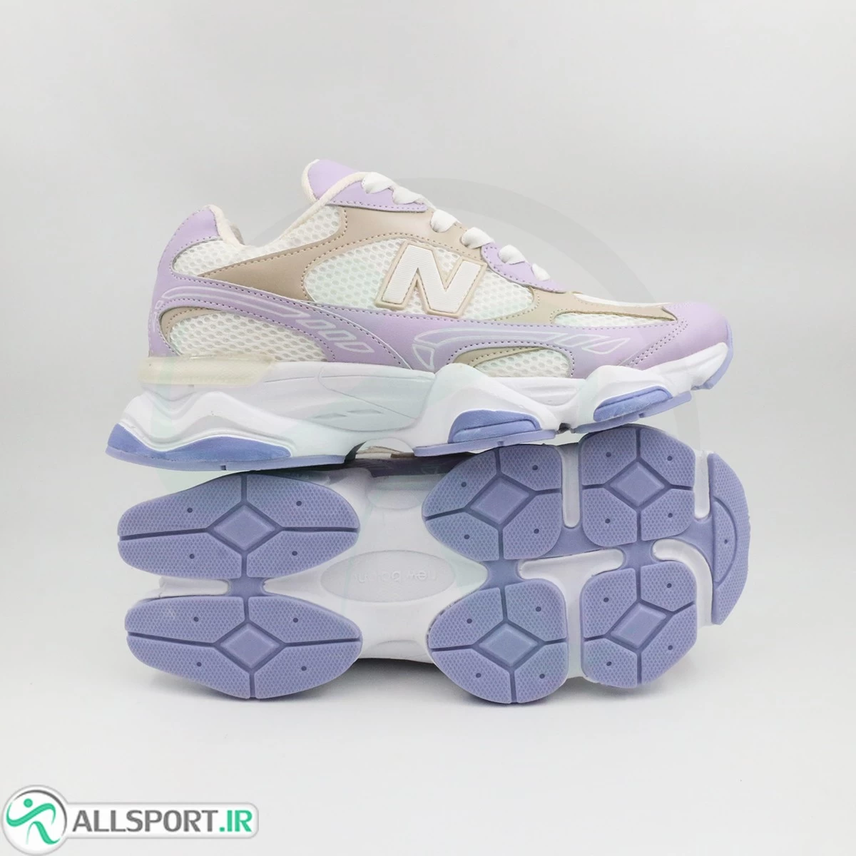 کتانی رانینگ نیوبالانس یاسی سفید New Balance R