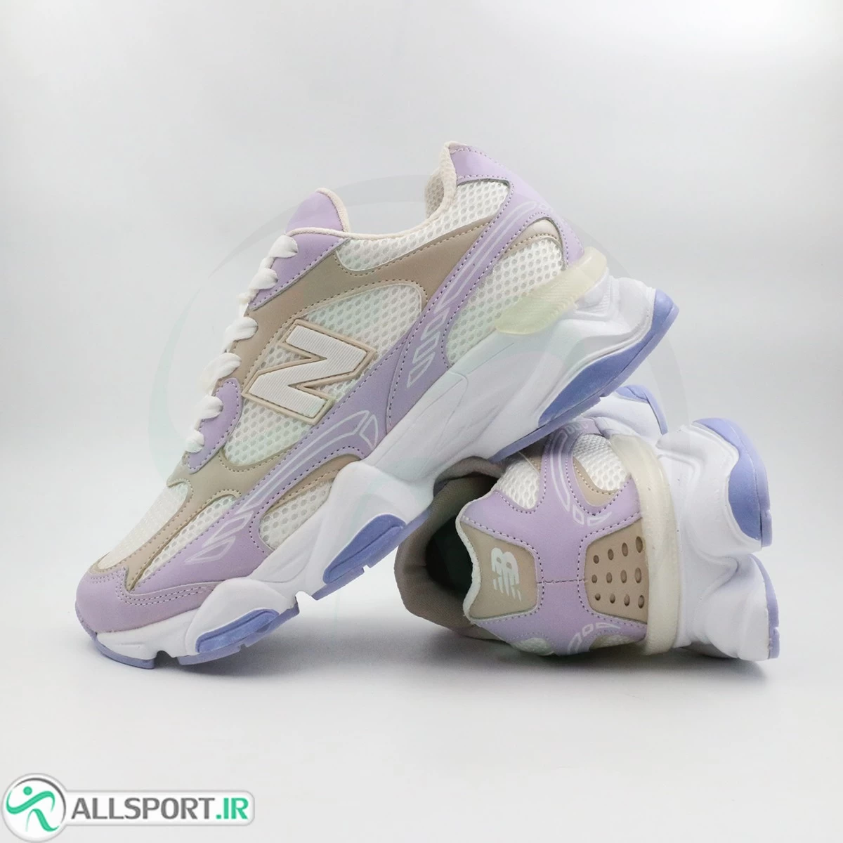 کتانی رانینگ نیوبالانس یاسی سفید New Balance R
