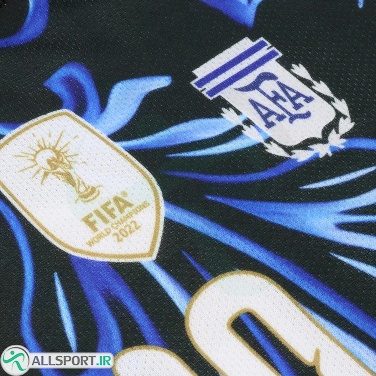 پیراهن شورت بچگانه ارژانتین با چاپ نام و شماره مسی Argentina 2025-26 Soccer