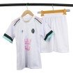 پیراهن شورت بچگانه اینتر میامی با نام شماره مسی Inter Miami 2025-26 Away Soccer Jersey Kids Shirt+Short