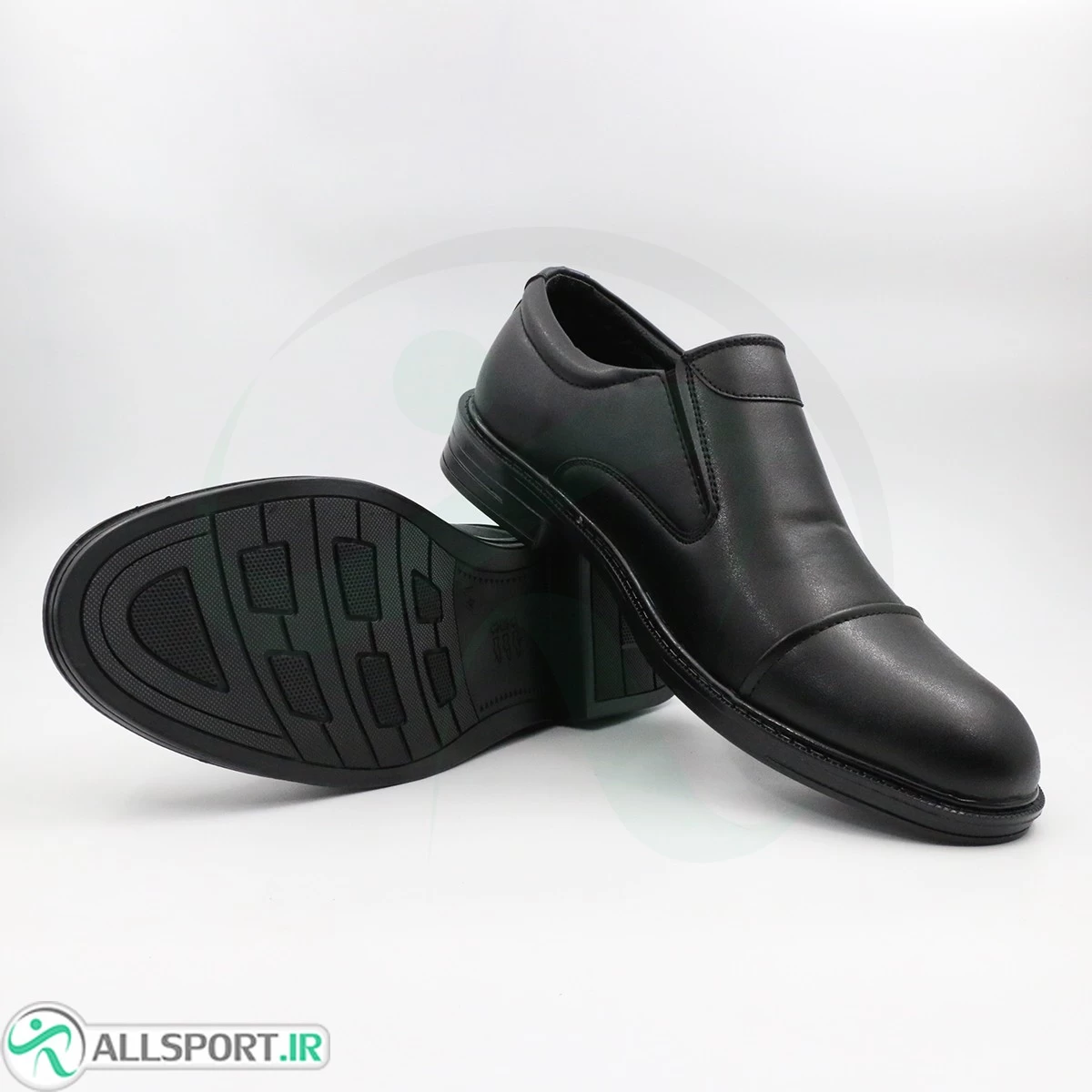 کفش چرمی مردانه کشی ساده