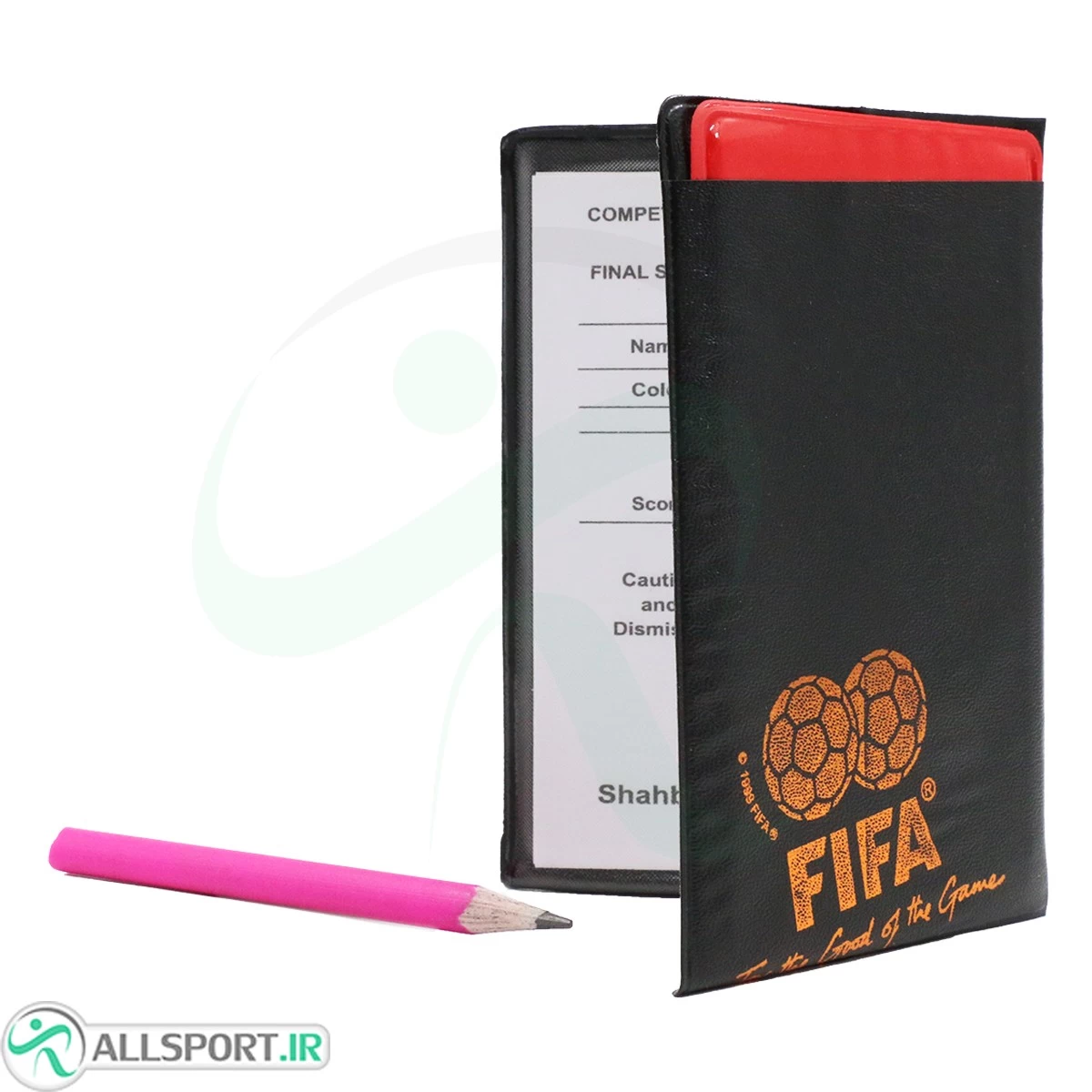 کارت داوری فوتبال طرح Fifa
