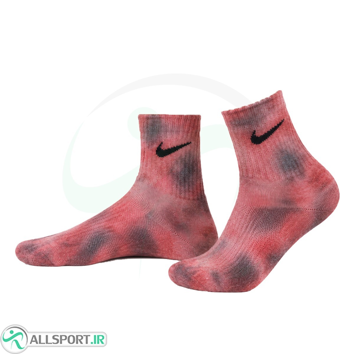 جوراب مدل آبرنگی نایک