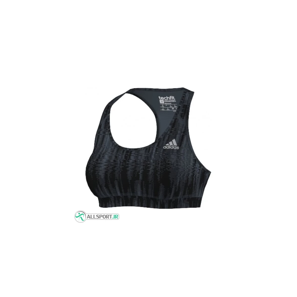 نیم تنه زنانه آدیداس تکفیت پرینتد Adidas Techfit Printed Sports Bra AA9523