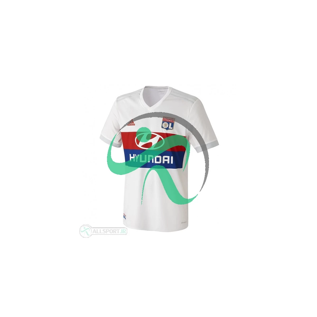 پیراهن اول المپیک لیون Olympique Lyon 2017-18 Home Soccer Jersey