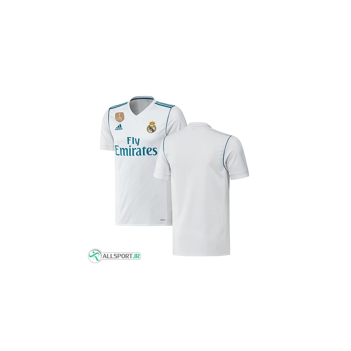 پیراهن اول رئال مادرید Real Madrid 2017-18 Home Soccer Jersey