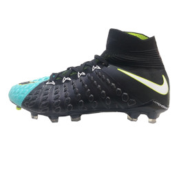 کفش فوتبال نایک هایپرونوم طرح اصلی مشکی ابی Nike Hypervenom