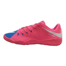 کفش فوتسال نایک هایپرونوم طرح اصلی صورتی ابی Nike Hypervenom