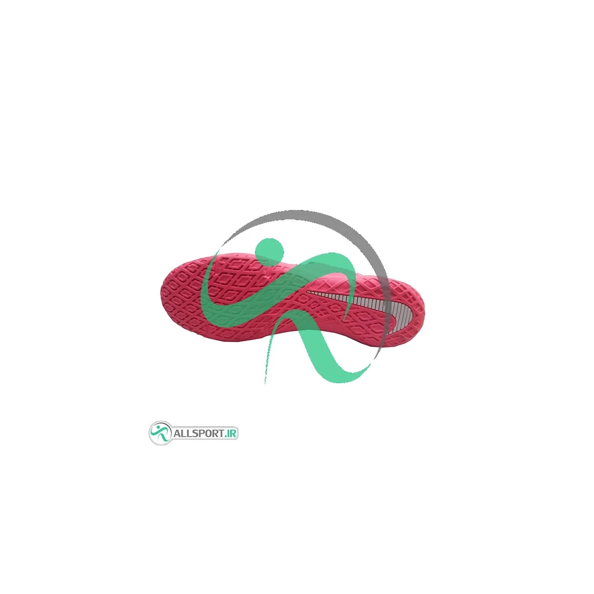 کفش فوتسال نایک هایپرونوم طرح اصلی صورتی ابی Nike Hypervenom